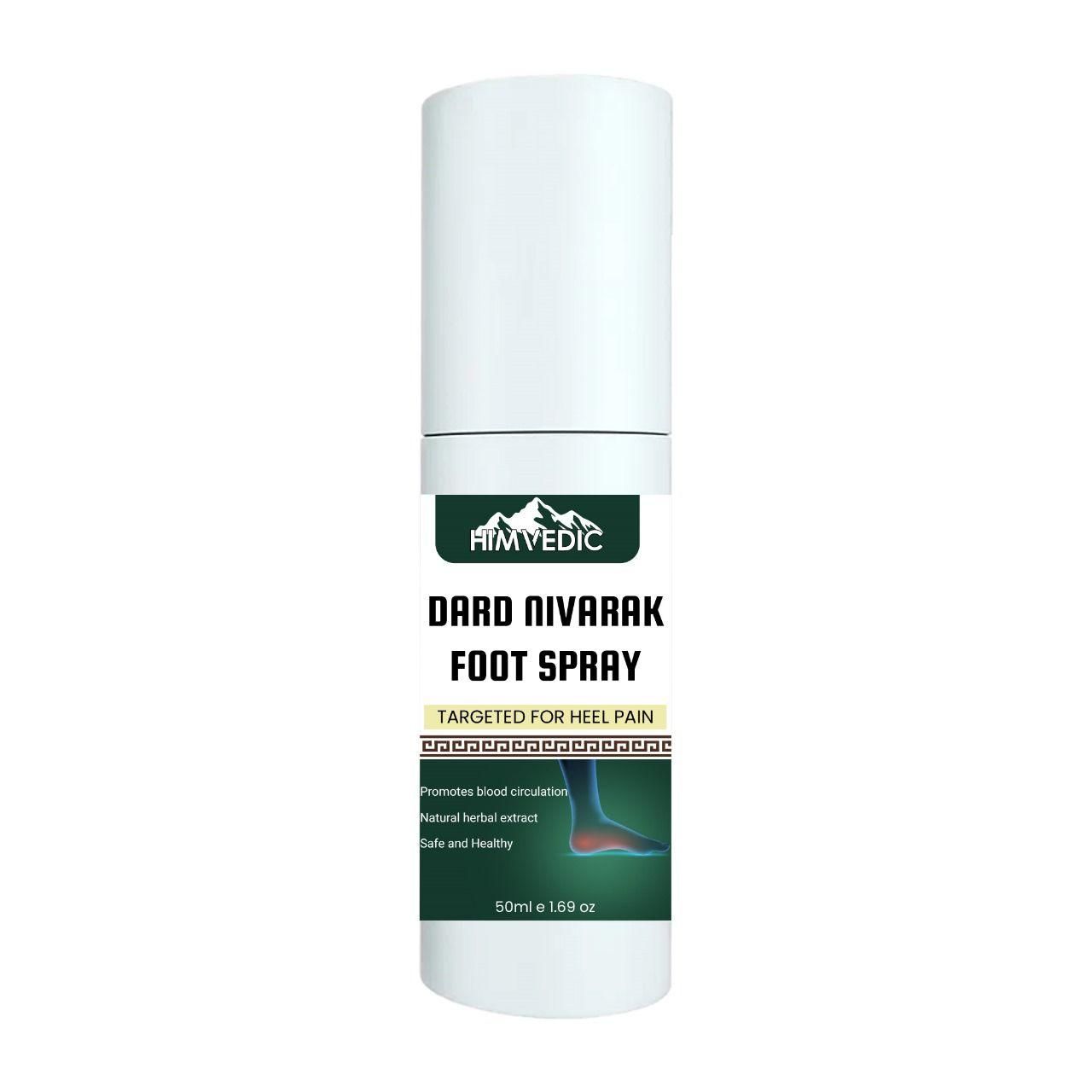 Dard Nivarak Foot Spray – Targeted Heel & Foot Pain Relief | Buy 1 Get 1 FREE