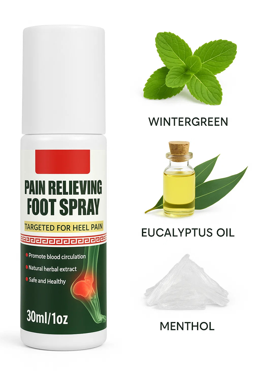 Dard Nivarak Foot & Heel Pain Relief Spray – Buy 1 Get 1 FREE🔥