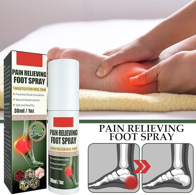 Dard Nivarak Foot & Heel Pain Relief Spray – Buy 1 Get 1 FREE🔥