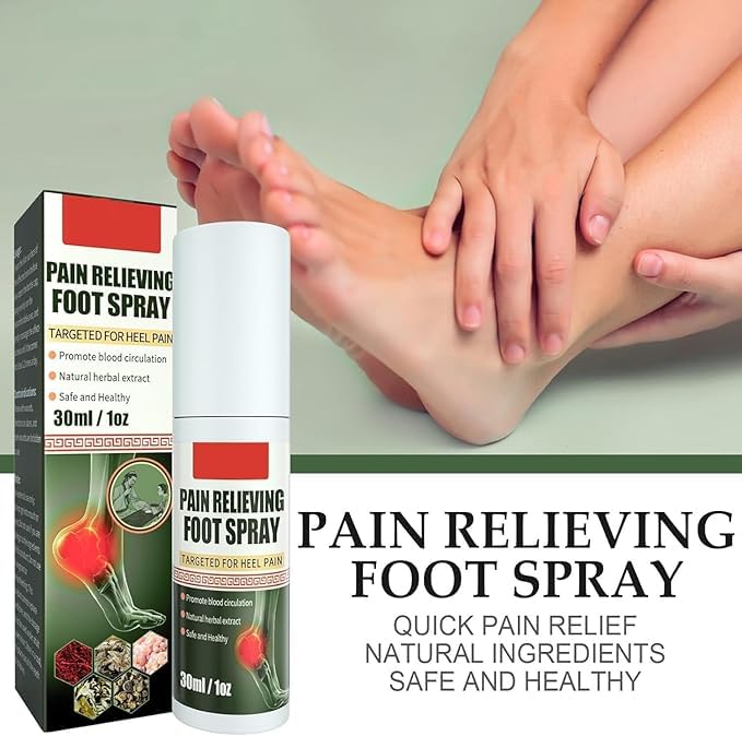 Dard Nivarak Foot & Heel Pain Relief Spray – Buy 1 Get 1 FREE🔥
